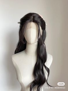 Korean Hairstyle Ideas, Pretty Hair Cuts, Hair Stages, Hair Style Korea, Hair Inspiration Long, Fesyen Rambut, Hairstyles For Layered Hair, Ribbon Hairstyle, Trendy Hairstyle