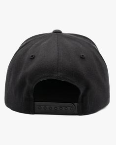 • Classic snapback cap with premium wool blend fabric• Matching plastic snapback closure• Classic green undervisor, 8-row stitching on visor Classic Black Snapback Hat With Flat Brim, Classic Black Flat Brim Snapback Hat, Classic Black Baseball Cap With Flat Bill, Classic Black Baseball Cap With Flat Crown, Classic Black Fitted Hat For Streetwear, Black Snapback Hat With Flat Crown For Streetwear, Urban Adjustable Fitted Hat With Flat Crown, Urban Black Baseball Cap With Flat Crown, Black Hip Hop Baseball Cap With Flat Bill