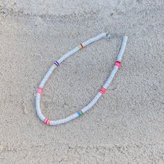 Maui chokers🌴☀️ cute and trendy!! adjustable choose from many different color options!⚡️ Cute Adjustable Beach Necklaces, Trendy Summer Vacation Choker, Trendy Festival Beaded Choker Necklace, Trendy Adjustable Choker For Vacation, Adjustable Trendy Choker For Vacation, Trendy White Choker For Gift, White Choker With Colorful Beads For Vacation, White Summer Beach Choker, Trendy Adjustable Summer Choker