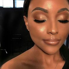 Current Makeup Trends, Natural Summer Makeup, Natural Prom Makeup, Beauty Make-up, Braut Make-up, Makeup Tricks, Make Up Looks, Dark Skin Makeup, Makeup For Black Women