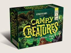 the game box for campy creatures