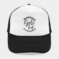 Get your girls trip off to a great start with these products. -- Choose from our vast selection of Trucker hats to match with your favorite design to make the perfect custom graphic Hat. Customize your color! For men and women. Bachelorette Hats, Hens Night, Hat Designs, Trucker Hats, Girls Trip, Trucker Hat, The Selection, Men And Women, For Men