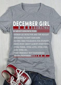 December girl facts tshirt Tshirt Hoodie Sweater available in T-shirt, hoodie, tank top, longsleeve, multi color and size S M L XL XXL 3XL 4XL 5XL. Shipping from the US. Easy 30 day return policy - Shop now! 6.1-ounce, 100% cotton .Double-needle neck, sleeves and hem; Roomy Unisex Fit. Ash is 99% cotton, 1% poly; Sport Grey is 90% cotton, 10% poly; Dark Heather is 50% cotton, 50% polyester .Decoration type: Digital Print. Made by Gildan Winter Gray Letter Print T-shirt, Gray Letter Print T-shirt For Winter, Gray Text Print T-shirt For Winter, February Girl, February Gift, Sarcasm Shirts, Lie Detector, February Birthday Gifts, Girl Facts