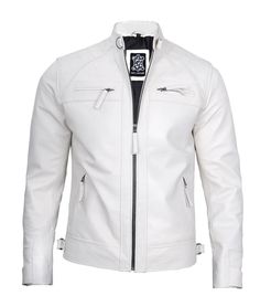 Cafe Racer Leather Jacket For Men
Step into timeless style with our Men’s White Cafe Racer Leather Jacket. Crafted with premium leather, this sleek jacket exudes sophistication and durability. Featuring a quilted pattern for added texture and detail, it effortlessly combines classic design with contemporary flair. Elevate your wardrobe with this versatile piece that effortlessly transitions from day to night, making it a must-have staple for any modern men's wardrobe. Racer Leather Jacket, Quilted Leather Jacket, Maroon Leather Jacket, Dark Brown Leather Jacket, Cafe Racer Leather Jacket, Celebrities Leather Jacket, White Cafe, Cafe Racer Style, Cafe Racer Jacket