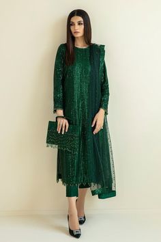 Net Kurti, Dupatta Border, Net Shirt, Pakistani Designer Clothes, Sequence Dress, Net Dress, Pakistani Fancy Dresses, Designer Kurtis, Party Kleidung