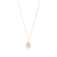 We’re picky about our pearls. Our collection of modern-feel pearl pieces takes your grandmother's favorites and incorporates them into the latest trends, interpreted from our NYC-gal perspective. These gem-quality pearls are freshwater cultured beauties, set in solid gold that won't tarnish or flake. We may have expensive taste, but crazy mark-ups aren’t really our thing. So we balance the best quality and the best price — enough said. 14k Solid yellow gold 9mm x 7mm Oval-shaped freshwater cultu Refined Oval Pendant Necklace For Formal Occasions, Everyday Elegant Pearl Pendant Jewelry, Everyday Elegance Pearl Pendant Jewelry, Timeless Oval Pendant Jewelry For Formal Occasions, Timeless Oval Pendant For Formal Occasions, Pearl White Gemstone Jewelry, Modern Pearl Pendant Jewelry For Wedding, Everyday Luxury Timeless Pearl Jewelry, Classic Teardrop Pendant Necklace