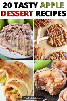 20 tasty apple dessert recipes that are easy to make and delicious for the whole family