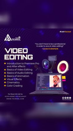 Video Editing Video Editing Services Poster, Video Editing Course, Vfx Video, Posters Layout, Editing Jobs, Graphic Design Posters Layout