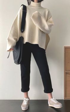 Adrette Outfits, Korean Girl Fashion, Mode Inspo, Korean Outfits, Winter Fashion Outfits, Looks Vintage, Retro Outfits, Outfits Casuales