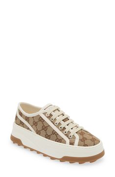 Gucci GG Canvas Platform Sneaker (Women) | Nordstrom Gucci Leather High-top Sneakers With Embroidered Logo, Gucci Designer Platform Sneakers With Round Toe, Designer Gucci Platform Sneakers With Round Toe, Gucci Leather Low-top Platform Sneakers, Gucci Low-top Platform Sneakers With Branded Insole, Gucci Leather Platform Sneakers, Gucci Designer High-top Sneakers With Embroidered Logo, Designer Gucci High-top Sneakers With Embroidered Logo, Casual Gucci Platform Sneakers With Round Toe