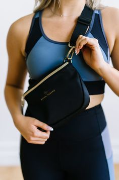 The Maven Thread 3-in-1 Crossbody Bag was designed with you in mind. Whether you're going to the gym, school, or Disneyland we've got you covered. Features 3 Uses - Crossbody Bag, Fanny Pack, Messenger Bag Includes Bag, 1 Adjustable Elastic Strap, 1 Thin Adjustable Strap Fun Accent Interior Liner Fabric Back Exterior Z Gym School, Workout Headband, Crossbody Bags For Travel, Best Exercises, Sporty Outfits, Everyday Bag, Black Cross Body Bag, Going To The Gym, 3 In 1