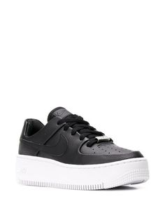 Shop Nike Nike Air Force 1 Sage sneakers with Express Delivery - FARFETCH Zapatillas Nike Air Force, Zapatillas Nike Air, Sportswear Brand, Nike Air Force 1, Air Force 1, Sneakers Black, Nike Air Force, Black Nikes, Puma Sneaker