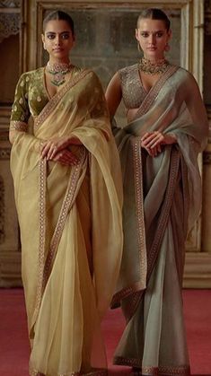 Sabyasachi Organza Saree, Sabyasachi Sarees Classy, Desi Things, Vani Vats, Punit Balana, Seema Gujral, Sabyasachi Sarees, Ethnic Clothes, Anamika Khanna