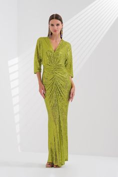 Mara Lime Green Sequin Maxi Dress – unmatchedbyu Lime Green Mermaid Dress, Night Weddings, Sequin Maxi, Sequin Maxi Dress, Green Sequins, Quality Dresses, Dress Measurements, Sequin Fabric, Perfect Party