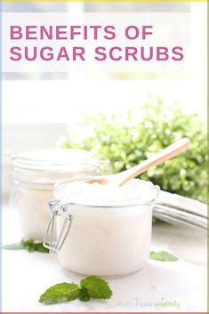 Benefits of Sugar Scrubs for Your Skin Benefits Of Sugar Scrub, Baking Soda Scrub, Diy Face Scrub, Sugar Scrub For Face, Homemade Scrub, Face Scrub Homemade, Dry Skin Patches, Sugar Scrubs