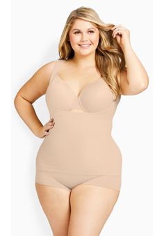 The Seamless Torsette: where sophistication meets comfort. Dive into a low bra cut-out scoop neckline and wrap yourself in the luxurious soft stretch fabric, while wide shoulder straps provide the perfect blend of support and style. .Key Features Include:- Low bra cut-out scoop neckline- Wide comfort shoulder straps- Pull-on style- Firm tummy and waist contouring- Soft stretch fabrication- Seamless finishSlip this on as a foundation piece for a figure hugging dress.90% Nylon, 10% Elastane. Fabri Best Body Shapewear, Figure Hugging Dress, Seamless Top, Body Shapewear, Cut Out Shapes, Best Body, Swimsuits For All, Fashion Help, City Chic