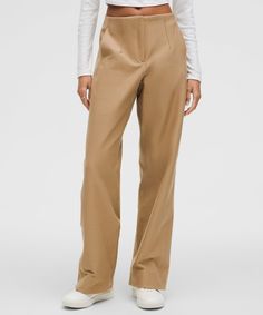 Utilitech Relaxed-Fit Mid-Rise Trouser | Women's Trousers | lululemon Card Sleeve, Work Ideas, Twill Fabric, Trouser Pants, Women's Trousers, Welt Pockets, Bottoms Pants, Trousers Women, Womens Bottoms