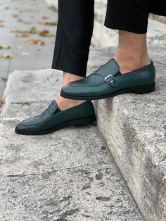 Stanoss Green Buckle Shoes – BOJONI Gents Shoes, Buckle Shoes, Loafers Men, Calf Leather, Dress Shoes Men, Casual Shoes, Oxford Shoes, Men's Shoes, Dress Shoes