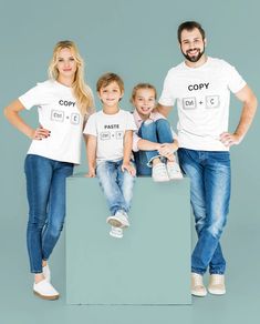 Matching Parent and Baby Outfit Copy Mom Dad Shirt Paste Baby - Etsy Mommy And Me Easter Outfits, Disney Family Vacation Shirts, Easter Shirts, Easter Bunny Shirts, Family Vacation Shirts, Cruise Shirt, Bunny Shirt, Squad Shirt, Family Posing