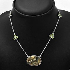 Copper Abalone Shell & Peridot 925 Sterling Silver Necklace Jewelry N-1004 Abalone Shell Necklace, Shell Necklace, Jewelry Online Shopping, Abalone Shell, Fine Jewellery Necklace, Sterling Silver Necklace, 925 Sterling Silver Jewelry, Necklace Jewelry, Sterling Silver Necklaces