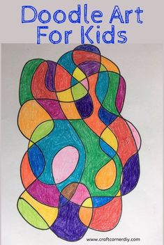 an art project for kids to do with colored paper