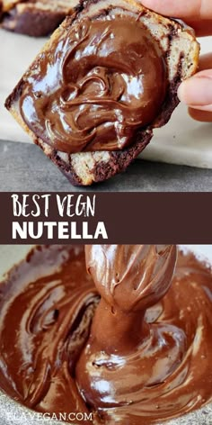 vegan nutella selber machen is an easy dessert that's ready in less than 30 minutes