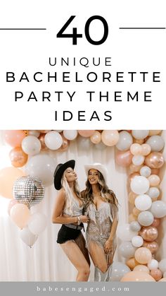 Planning the perfect bachelorette party just got easier! 🎉 Dive into a treasure trove of inspiration with 40 Unique Bachelorette Themes designed to make your pre-wedding celebration absolutely unforgettable! From glamorous glamping adventures to dazzling disco nights and everything in between, we've curated a collection of creative ideas that will take your party to the next level. Whether you're envisioning a chic cocktail soirée or a laid-back beach getaway, our blog has you covered with tips