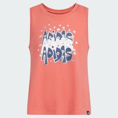 adidas WAIST TANK - Red | Kids' Training | adidas US Lock Logo, Adidas Tank Top, Top Kids, Kids Training, Adidas Online, Online Shop, Tank Top, Adidas, Tank Tops