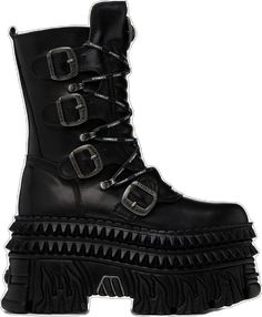 Gothic Leather Combat Boots With Platform, Gothic Leather Lace-up Boots For Winter, Punk Leather Heeled Boots With Round Toe, Gothic Leather Boots With Lug Sole, Gothic Leather Platform Boots With Round Toe, Alternative Style Leather Heeled Boots With Platform, Gothic High-top Leather Platform Boots, Gothic High-top Boots With Lug Sole, Gothic Leather Ankle Platform Boots