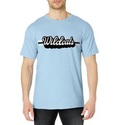 PRICES MAY VARY. Support your sports team with this vintage-inspired Wildcats mascot t-shirt. Great shirt for all sports teams, Football, Baseball, Soccer, Basketball, Track, Softball, Swim Team, Cheerleading, Marching Band. High School mascot, college, school spirit Great gift idea for birthdays or Christmas for a Wildcat sports fan in high school, middle school, elementary school or college! Retro Shirt Design, Graphic Tee, Black and White Stripe, Mens, Womens, Kids, Youth, Mom, Dad, Brother, Varsity Logo Print T-shirt For Game Day, Sporty College T-shirt With Team Logo, Varsity Sports T-shirt With Team Name, Varsity T-shirt With Team Name For College, Varsity Cotton T-shirt For Baseball Season, Varsity Style T-shirt For Sports Season Fan Gear, Cotton Short Sleeve T-shirt With Mascot, Varsity Style Game Day T-shirt With Logo, College Team Spirit T-shirt With Logo Print