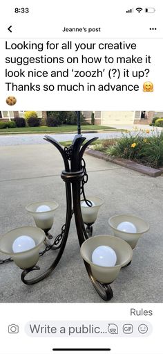 a group of bowls sitting on top of a metal stand