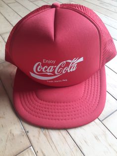 Rare, vintage Coca Cola snap back hat in mint unused condition.  This hat was never worn as pictures show. Please message with any questions. I combine shipping! Retro Snapback Hat With Curved Brim, Vintage Adjustable Snapback Hat With Curved Brim, Retro Snapback Cap, Retro Snapback Fitted Hat, Retro Dad Hat With Curved Brim, Retro Red 5-panel Hat, Retro One Size Fits Most Snapback Hat, Red Retro 5-panel Hat, Retro Red 5-panel Baseball Cap