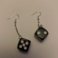 Roll The Dice Hit Lucky Seven. Don’t Miss Out On These Cute Dice Earrings. Add The Your To Your Collection. New Never Worn. Senior Aesthetic, Lucky Seven, Dice Earrings, Roll The Dice, Earrings Color, Board Games, Jewelry Earrings, Stud Earrings, Style Inspiration