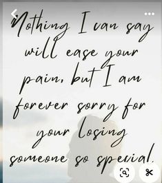 Sympathy Quotes, Card Sayings