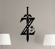 a wall clock that has the letter z on it