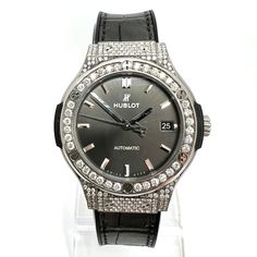 Model/Collection Name: Classic Fusion&#44 Breitling Colt, Hublot Classic Fusion, Hublot Classic, Diamond Watches Women, Hublot Watches, Diamond Jewelry Store, Unisex Watches, Custom Watch, Women Diamond