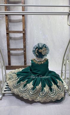 Handmade princess Green and gold high low vintage shabby chic | Etsy Elegant Tulle Wedding Holiday Dress, Elegant Wedding Holiday Dress In Tulle, Princess Style Wedding Dress For Christmas, Elegant Tulle Ball Gown For Christmas, Elegant Christmas Tulle Ball Gown, Princess Style Christmas Wedding Ball Gown, Christmas Wedding Princess Ball Gown, Princess Ball Gown For Wedding Holiday, Elegant Tulle Holiday Dress For Festive Occasions