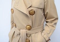 Womens Burberry Gabardine Beige Trench Coat Birds Metal Button Size UK8 US6 IT40 | eBay Beige Trench Coat, Big Things, Car Coat, Metal Buttons, Coats For Women, Burberry, Trench Coat, Birds, Cars