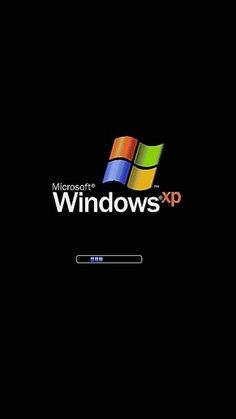 the windows xp logo is shown in this screenshot