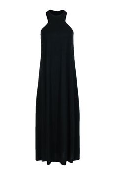 Current Boutique-All Saints - Black Racer Top Maxi Dress Sz 2 Black Midi Dress For Spring Layering, Chic Maxi Dress For Spring Layering, Versatile Black Maxi Dress For Summer, Black Long Maxi Dress For Day Out, Black Maxi Dress For Day Out, Casual Maxi Dress For Layering, Black Maxi Dress For Spring Daywear, Spring Black Maxi Dress For Daywear, Chic Black Maxi Dress For Daywear