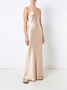 Voz Liquid Feminine Slip Dress for Women Nude Silk Dress, Karla Souza, Honeymoon Wear, Designed Dresses, Staple Wardrobe, Ribbed Skirt, Calf Length Skirts, Wide Trousers, Summer Fashion Dresses