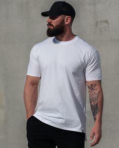 Basic Summer Sports T-shirt, Urban Stretch T-shirt For Streetwear, Stretch Crew Neck T-shirt For Workout, Relaxed Fit Sportswear T-shirt For Summer, White Short Sleeve Workout T-shirt, Athleisure T-shirt For Gym In Summer, Athleisure Short Sleeve Workout T-shirt, Athleisure Gym T-shirt For Summer, Stretch Short Sleeve Muscle Tee For Everyday