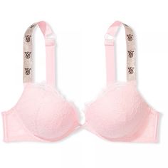 Never Worn Brand New Everyday Bra Victoria's Secret, Cheap Romantic Tops From Victoria's Secret, Victoria Secret Pink Bras Push Up, Victoria Secret Push Up Bra, Victoria's Secret Bra With Adjustable Straps, Bras Cute, Bedazzled Bra, Digital Wardrobe, Dr Wardrobe