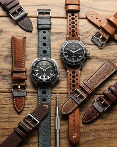 Discover a range of leather straps perfect for your watch on WatchGecko!

#watchgecko #watches #watchstyle #menswatches #horology #watchphotography Gentleman Watch, Wear Watch, Sustainable Leather, Watch Brands, Natural Leather