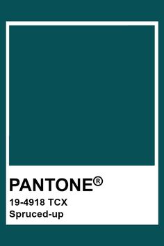 pantone's deep blue color is shown with the text, ` 8 - 4 / 32 tcx deep water