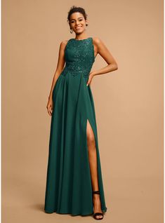 JJsHouse A-Line Scoop Neck Floor-Length Lace Sequins Split Front Zipper Up Crossed Straps Regular Straps Sleeveless <=150 No Dark Green Winter Spring Summer Fall General Plus Chiffon Height:5.7ft Bust:33in Waist:24in Hips:35in Prom Dresses. #JJsHouse #ALine #ScoopNeck #FloorLength #Lace #Sequins #SplitFront #ZipperUp #CrossedStraps #RegularStraps #Sleeveless #<=150 #No #DarkGreen #Winter #Spring #Summer #Fall #General #Plus #Chiffon #PromDresses Split Prom Dresses, Floor Length Prom Dresses, Sequin Prom Dress, Dresses Chiffon, Sequin Prom Dresses, A Line Prom Dresses, Lace Straps, Prom Dresses Online, Chiffon Prom Dress