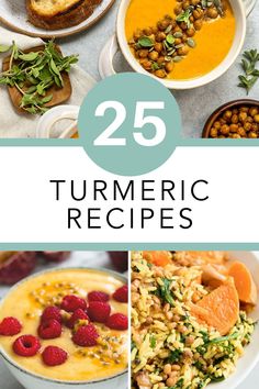 the top 25 turmeric recipes to try out for your next dinner or dessert