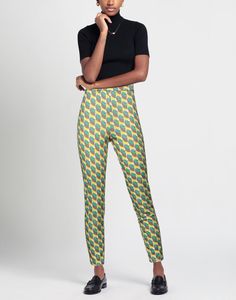 pants, jersey, no appliqués, multicolor pattern, high waisted, elasticized waist, tapered leg, slim-leg pants, no pockets, stretch , Color: Yellow , Size: 10 Green Ankle-length Elastane Pants, Summer Tapered Leg Elastane Pants, Summer Stretch Tapered Leg Pants, Trendy High-waisted Elastane Leggings, Green Elastane Leggings, Multicolor Stretch Elastane Pants, Stretch Multicolor Elastane Pants, Fitted Multicolor Elastane Leggings, Trendy Green Elastane Pants