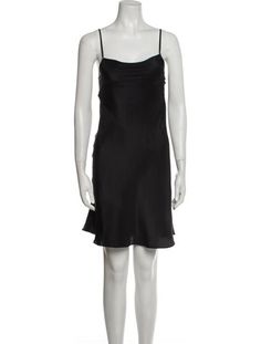 Thomas Wylde Silk Slip DressBlackSleeveless with Square NecklineButton Closure at BackDesigner Fit: Dresses by Thomas Wylde typically fit true to size. Silk Slip, Knee Length Dress, Dress Length, Knee Length, Dress Outfits, Silk, Clothes For Women, Dresses, Black