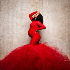 Stretchy, Lace Maternity Dress Perfect For Photoshoots Red Maternity Photoshoot, Lace Maternity Dress, Maternity Pics, Maternity Photoshoot, Dresses Red, Maternity Shoot, Pregnancy Shoot, Maternity Pictures, Maternity Dress